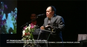testimoni presiden direktur pt panggung electric citrabuana di sni award 2014